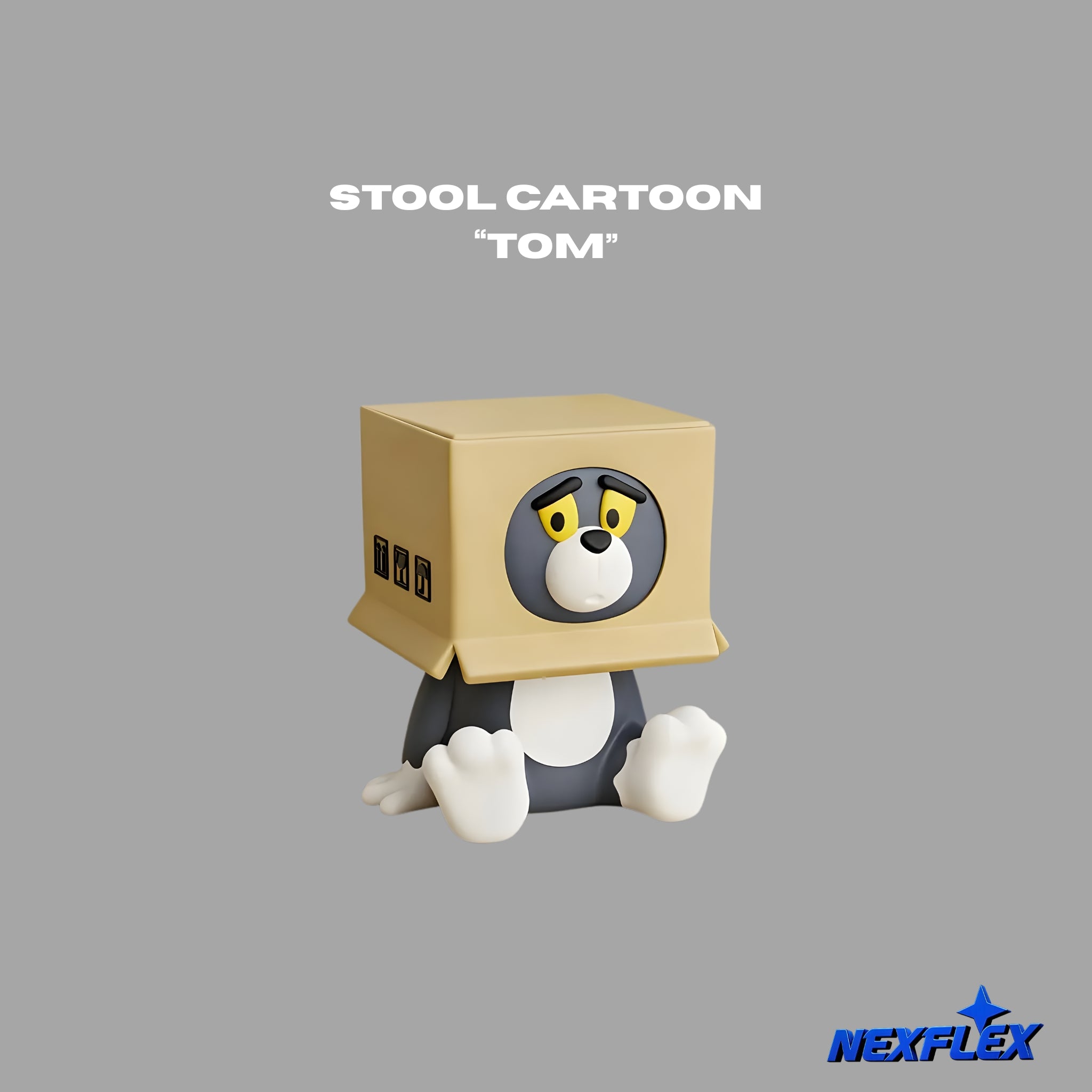 "STOOL CARTOON TOM"